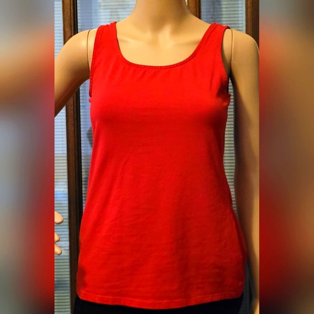 J.Jill Perfect Tank True Red Small